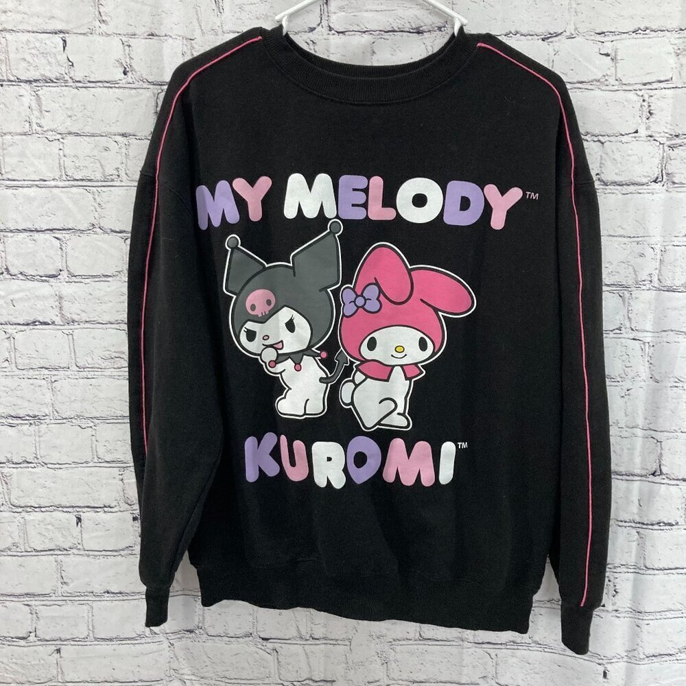 Ladies Sanrio “My Melody Kuromi" sweatshirt Size L